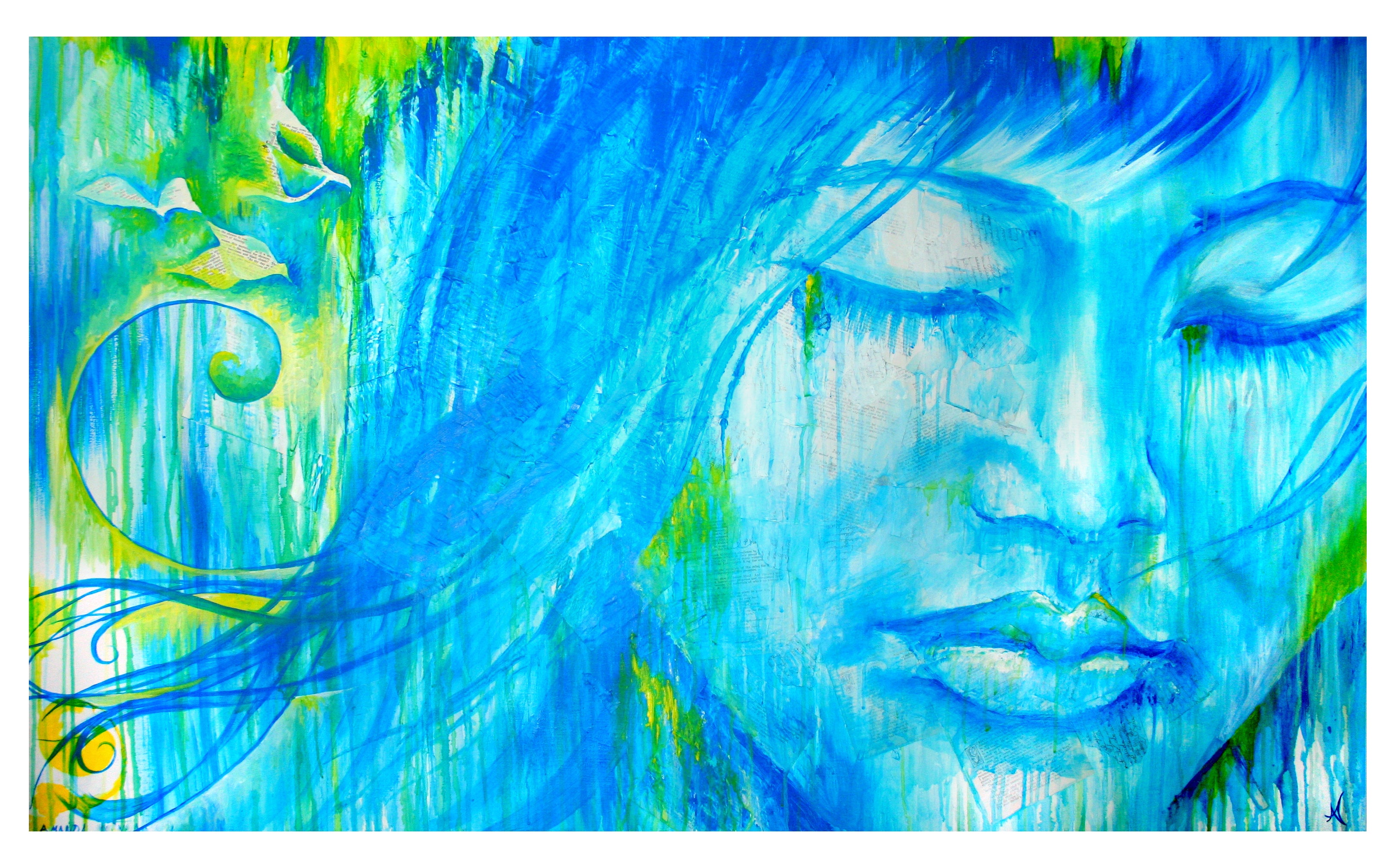 "Hope” Mixed Media on Canvas